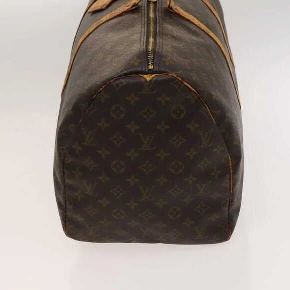 LOUIS VUITTON Monogram Keepall 55 Boston Bag - Picture 4 of 15